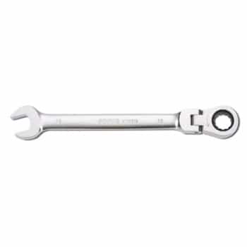 Hinge-ratchet ring spanner 12-side 14mm