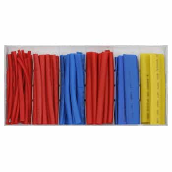 Assortment of shrink sleeves 85 pieces