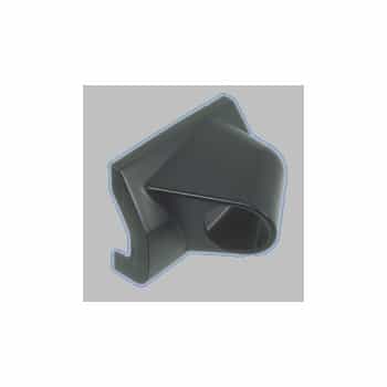 Meter holder Universal 1 hole black ABS