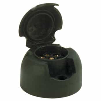 7-pole plastic socket