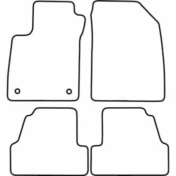 Car Mats Chevrolet Trax 2013-