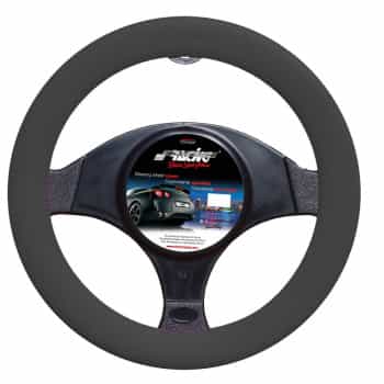 Simoni Racing Steering Wheel Cover Soft Silicon Black