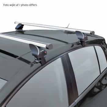 Roof rack set Twinny Load Aluminum A35 - Without roof rails