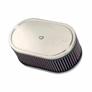 K & N carburetor filter DDO 229x140mm oval 83mm Height (56-1210)