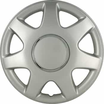 4-Piece Hubcaps Florida 14-inch silver