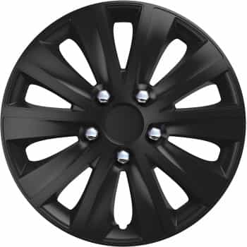 4-Piece Hubcaps rapide NC Black 13 inch