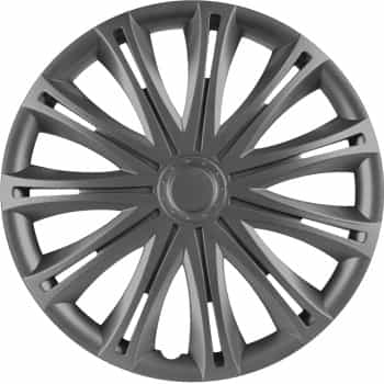 4-Piece Hubcaps Spark Graphite 14 Inch
