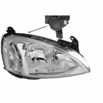 Headlight right with indicator 03>05 2XH7 Type VALEO 3779962 Van Wezel