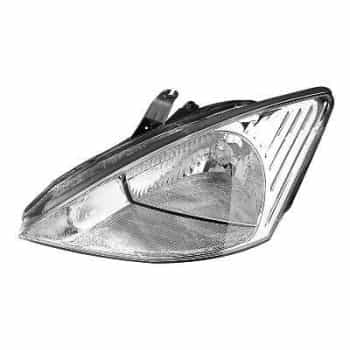 Headlight left until 8/'01 (without cover) 1858961 Van Wezel