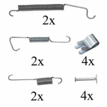 Accessory Kit, brake shoes