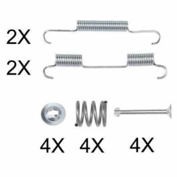 Accessory Kit, parking brake shoes