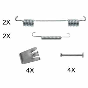 Accessory Kit, brake shoes