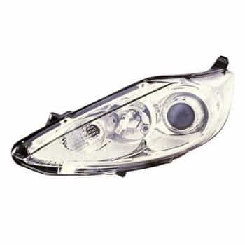 Headlight left with flashing light from 4/'09 H1+H7 including actuator 1807963 Van Wezel
