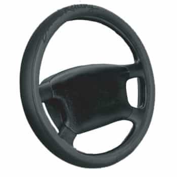 Simoni Racing Steering Wheel Cover Trophy - 37-39cm - Black Leather
