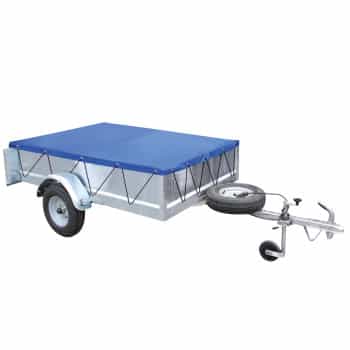 Trailer tarpaulin with elastic cord 2075x1140x50mm