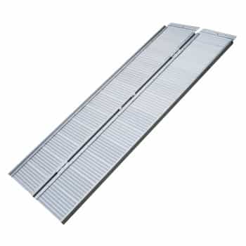 Folding plate aluminum foldable for wheelchair 122x73cm 270kg