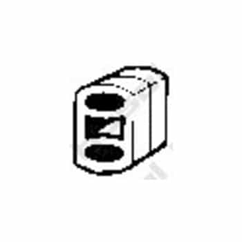 Rubber stopper, silencer