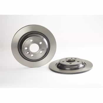 Rear brake disc 08.A537.11 Brembo