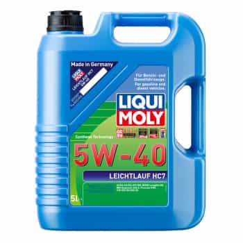 Engine oil Liqui Moly Leichtlauf HC7 5W40 A3/B4 5L