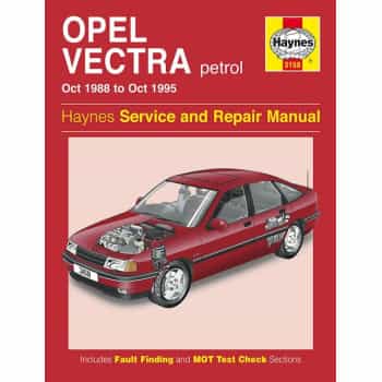 Haynes Workshop manual Opel Vectra petrol (1988-1995)