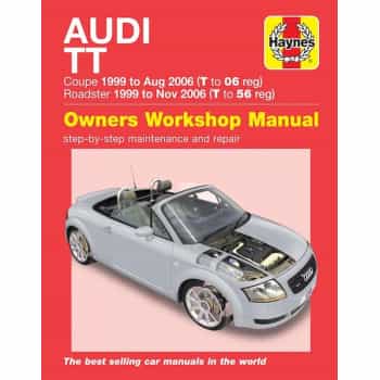 Haynes Workshop manual Audi TT Mk I (1999-2006)