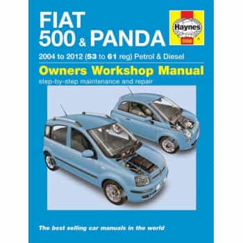 Haynes Workshop manual Fiat 500 & Panda (2004-2012)