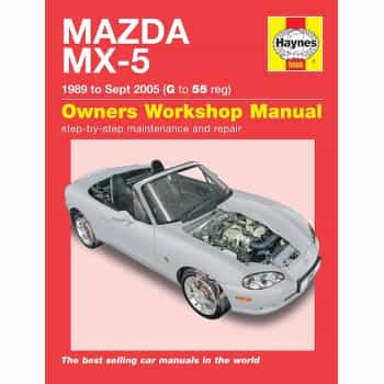 Haynes Workshop manual Mazda MX-5 (1989-2005)