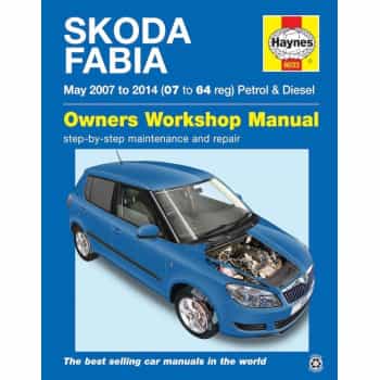 Haynes Workshop manual Skoda Fabia (May 2007-Dec 2014)