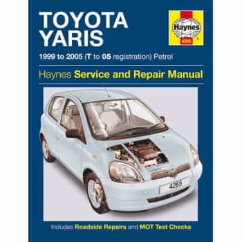 Haynes Workshop manual Toyota Yaris petrol (1999 - 2005)