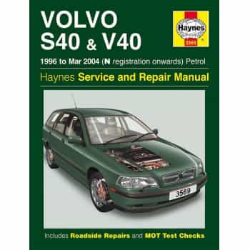 Haynes Workshop manual Volvo S40 & V40 petrol (1996 - March 2004)