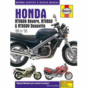 Honda NTV600 Revere, NTV650 & NT650V Deauville (88 - 05)