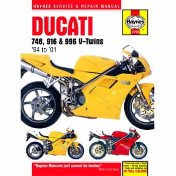 Ducati 748, 916 & 9964-valve V-Twins (94 - 01)