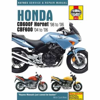 HondaCB600F Hornet & CBF600 (98 - 06)