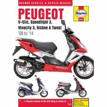Peugeot V-Clic, Speedfight3, Vivacity 3, Kisbee & Tweet (08 - 14)