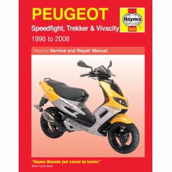 Peugeot Speedfight, Trekker & Vivacity Scooters (96 - 08)