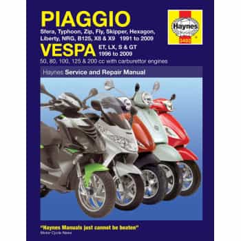 Piaggio & Vespa Scooters (91 - 09)