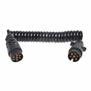 Spiral cable 12 Volt 2 x 7 pin