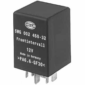 Relay, wipe-/wash interval