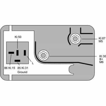 Control Unit, glow plug system