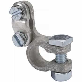 Battery/battery terminal clamp
