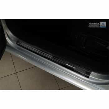 Black stainless steel door sills Volkswagen Passat 3C 2005-2014 - 'Special Edition' - 4-piece