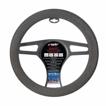 Simoni Racing Steering Wheel Cover Beehive Soft Silicon Black
