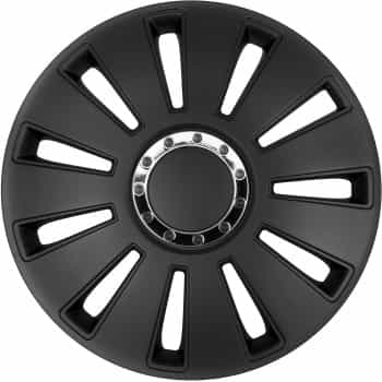4-Piece Hubcaps Silverstone Pro 15-inch black