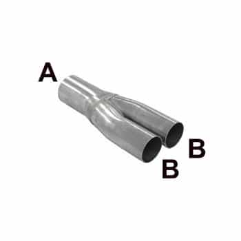 Y Tube Stainless steel