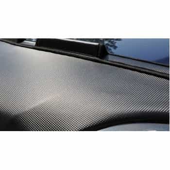 Bonnet arm cover for Volkswagen Golf VII 2012- carbon look