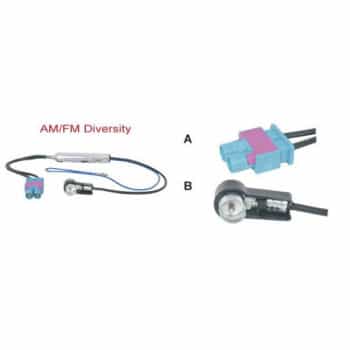 AM / FM Diversity antenna adapter passive