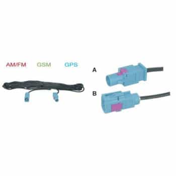 AM / FM GSM / GPS Fakra adapter