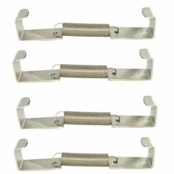 TCP License Plate Clamps Set 4-Piece