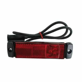 LED marker light red 12-24V