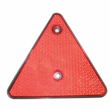 TCP Triangle Reflector Red